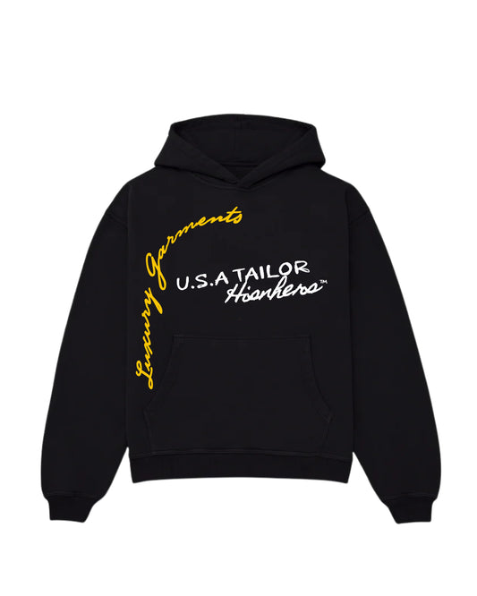 HISNHERS 'LUXURY GARMENTS' REGULAR FIT HOODIE