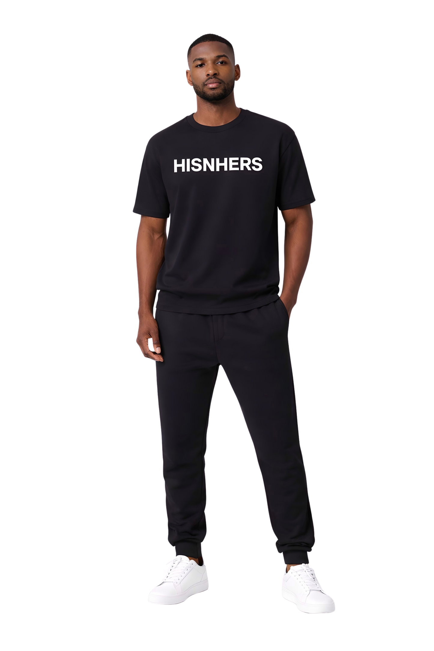HISNHERS Garments Tee - Black