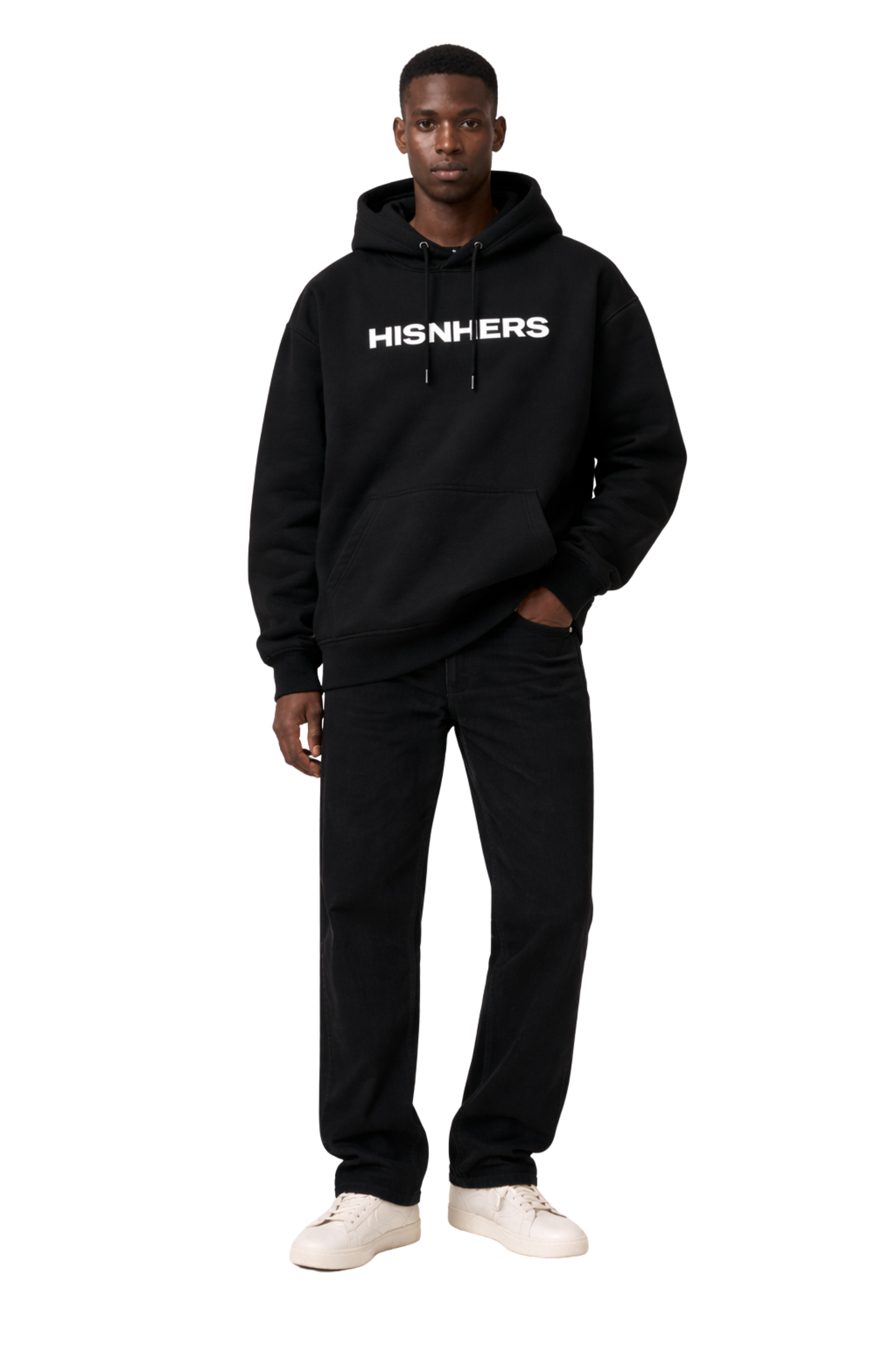 HISNHERS Garments Hoodie - Black