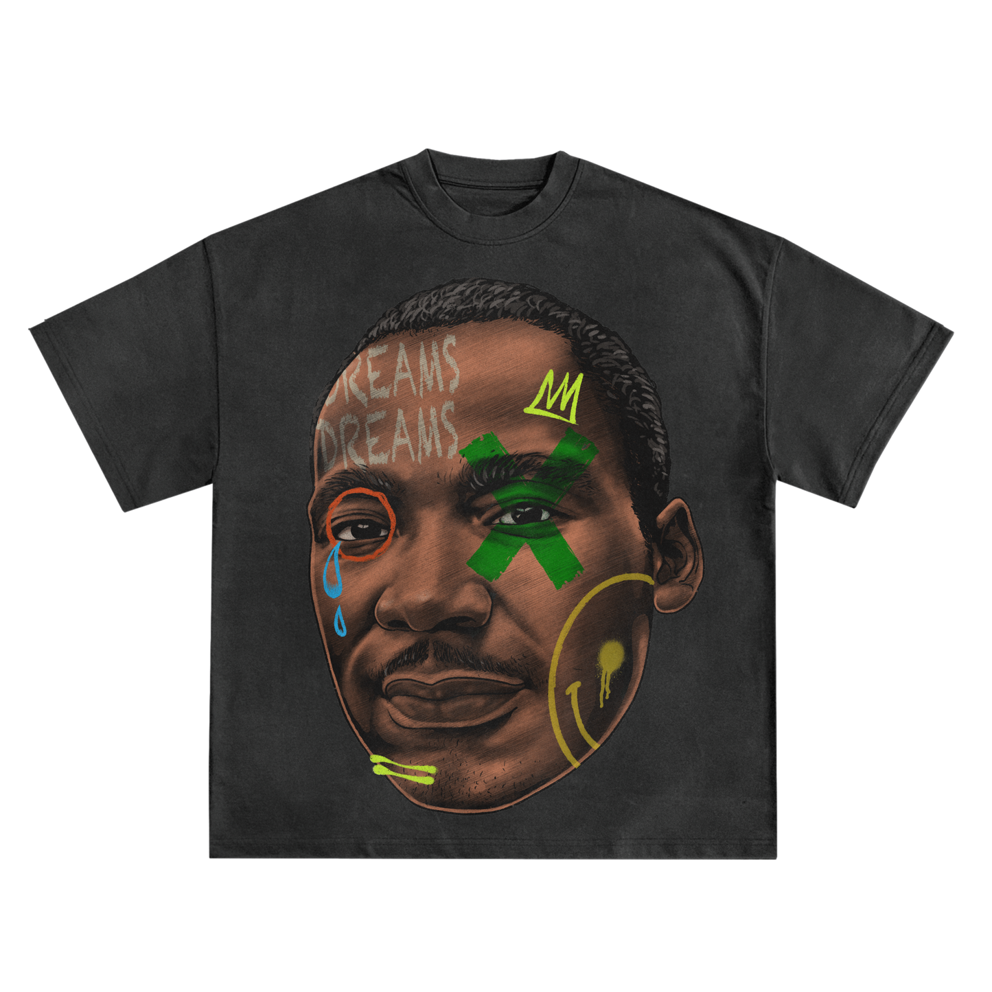 Martin Luther King Jr Relaxed Fit T-Shirt in Black or White