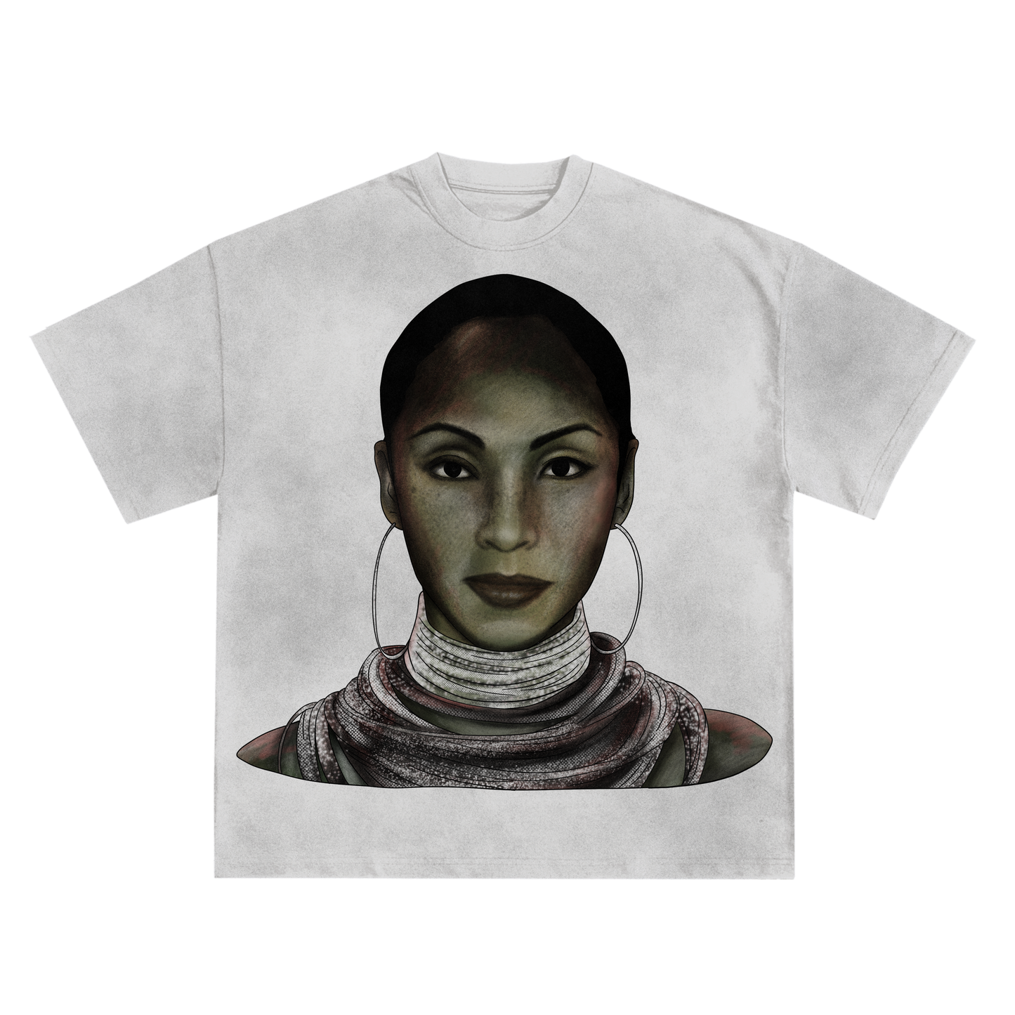 SADE 'SOLDIER OF LOVE' RELAXED FIT T-SHIRT IN WHITE