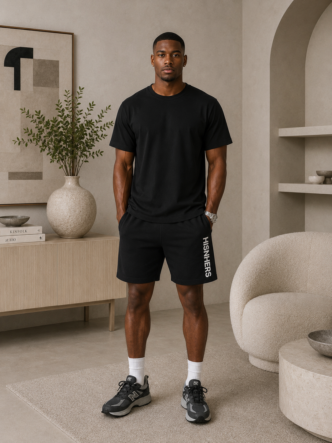 HISNHERS Garments Unisex Shorts
