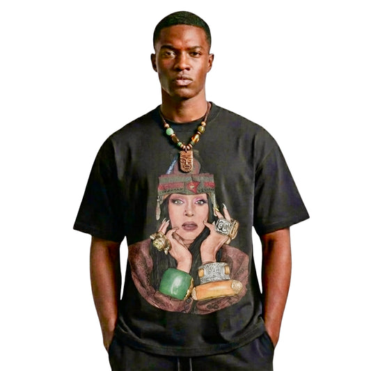 ERYKAH BADU 'WINDOW SEAT' SOUL TRIBUTE T-SHIRT IN BLACK OR WHITE