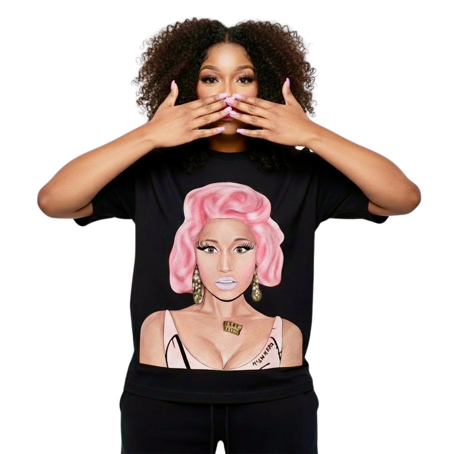 NICKI MINAJ 'BARBZ LEGACY' TRIBUTE T-SHIRT IN BLACK OR WHITE