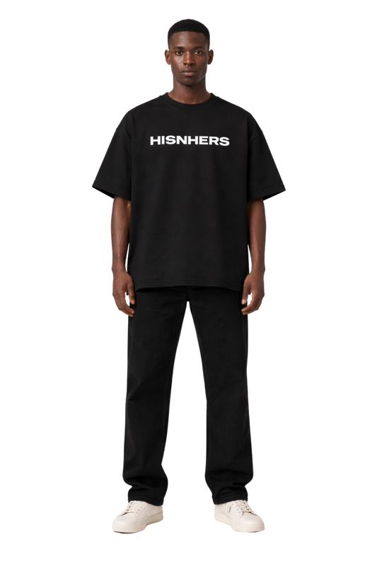 HISNHERS Garments Tee - Black
