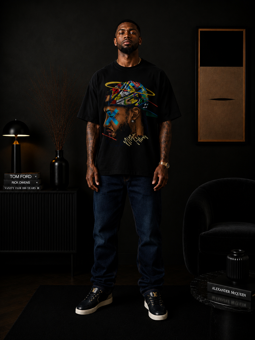 Nipsey Hussle Tribute Heavyweight Unisex T-Shirt