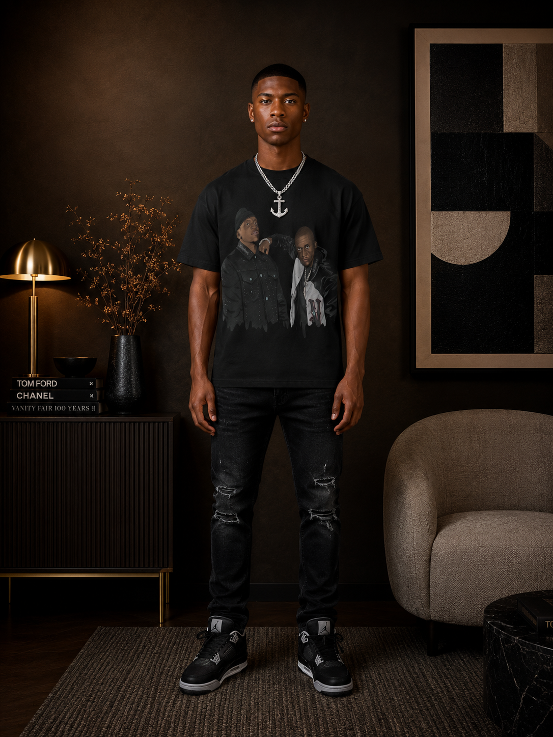 CLIPSE 'GRINDIN'' LEGACY TRIBUTE T-SHIRT IN BLACK OR WHITE