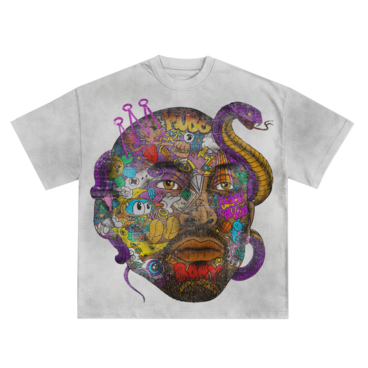Kobe Bryant Black Mamba Relaxed Fit TRIBUTE T-Shirt in Black or White