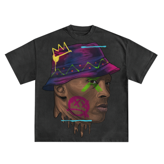 Kobe Bryant Bucket Hat Relaxed Fit T-Shirt in Black or White